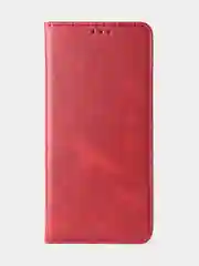 Красный чехол-книжка GQ для Oppo A57 (4G) / Oppo A57S / Oppo A77 (4G) / Oppo A77S из кожи