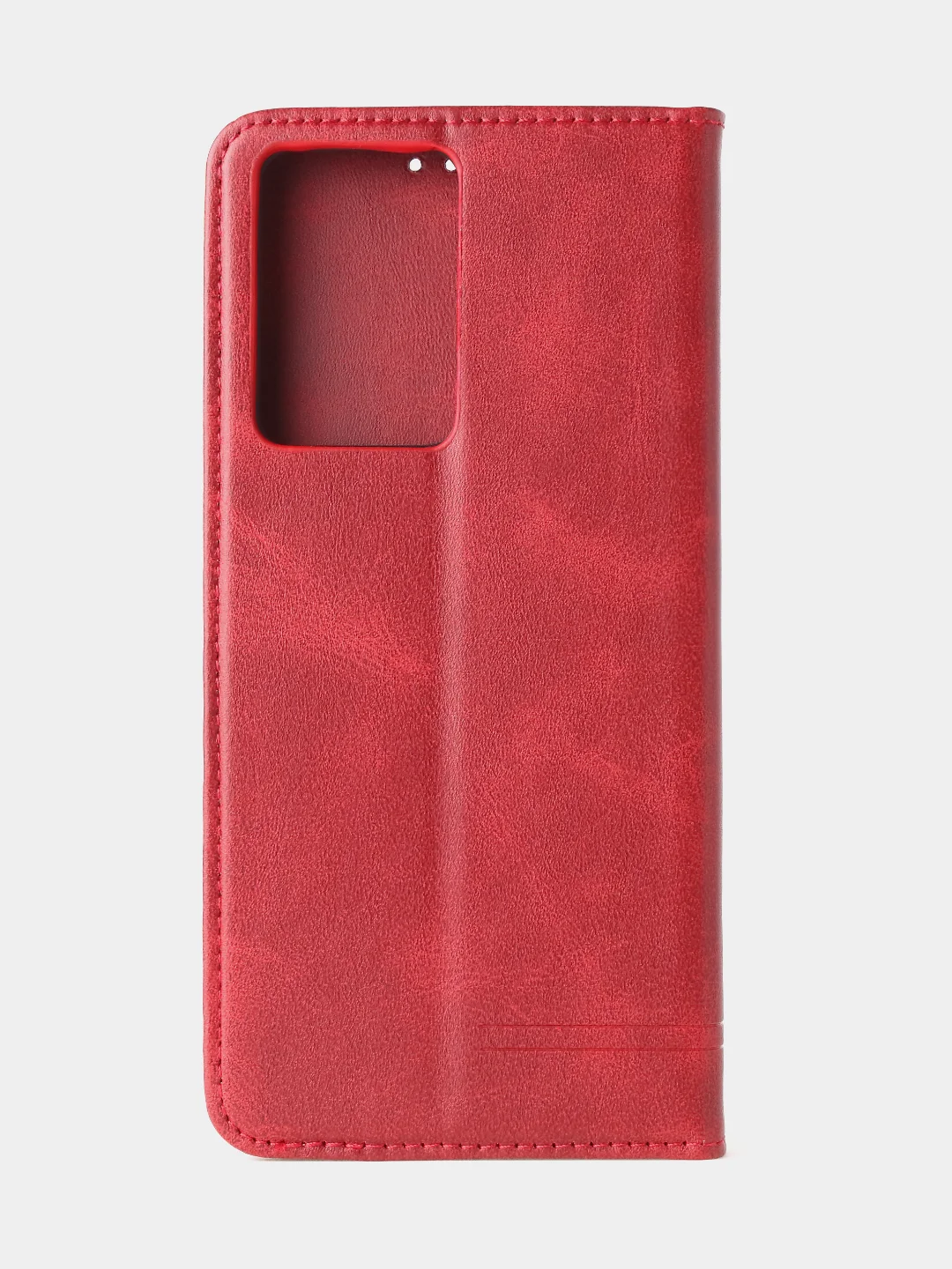 Красный чехол-книжка GQ для Oppo A57 (4G) / Oppo A57S / Oppo A77 (4G) / Oppo A77S из кожи
