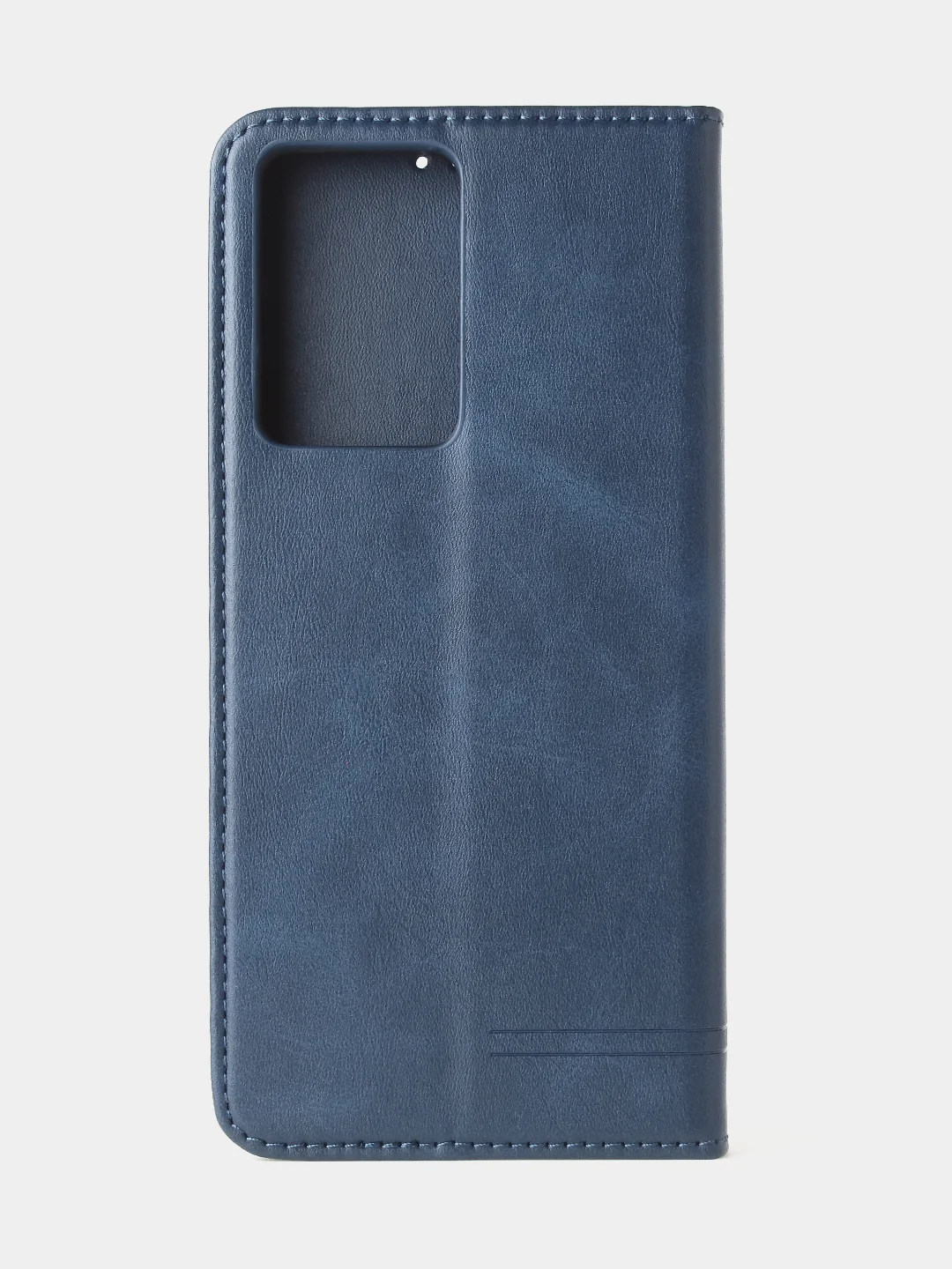 Синий чехол-книжка GQ для Oppo A57 (4G) / Oppo A57S / Oppo A77 (4G) / Oppo A77S из кожи