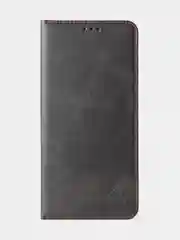 Синий чехол-книжка GQ для Oppo A57 (4G) / Oppo A57S / Oppo A77 (4G) / Oppo A77S из кожи
