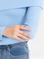 Серебряный кольцо Смайлик безразмерное/ открытое кольцо/ регулируемый размер