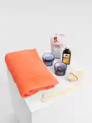 Женский подарочный набор / Махровое парео/ Набор для бани/Банная косметика