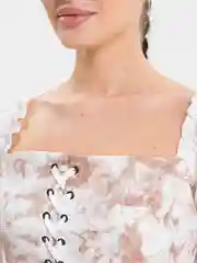 Белый лёгкое платье-туника