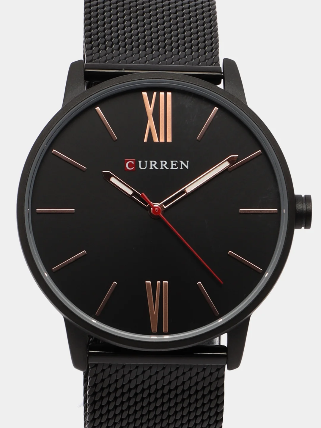 Черный наручные часы Curren 8238, в подарочной упаковке