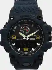 Индиго мужские спортивные наручные часы Skmei 1586 в подарочной упаковке