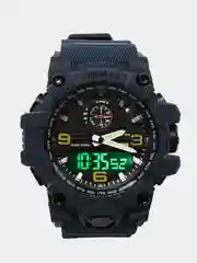 Индиго мужские спортивные наручные часы Skmei 1586 в подарочной упаковке