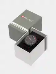 Черный мужские наручные часы Curren 8250 в подарочной упаковке