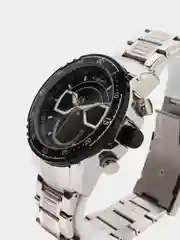 Черный мужские наручные часы Naviforce NF9189 с хронографом, в подарочной упаковке
