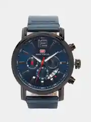 Синий мужские наручные часы Mini Focus MF0086G с хронографом, в подарочной упаковке
