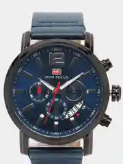 Синий мужские наручные часы Mini Focus MF0086G с хронографом, в подарочной упаковке
