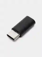 Черный адаптер-переходник мicro usb / type-c / 5 шт