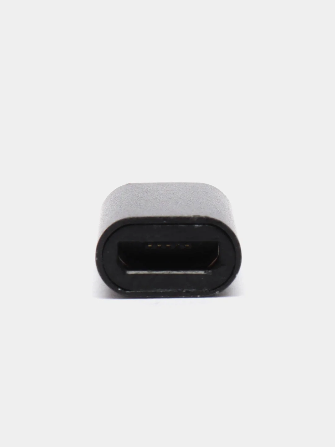 Черный адаптер-переходник мicro usb / type-c / 5 шт