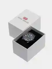 Синий мужские наручные часы Mini Focus MF0051G с календарём, в подарочной упаковке
