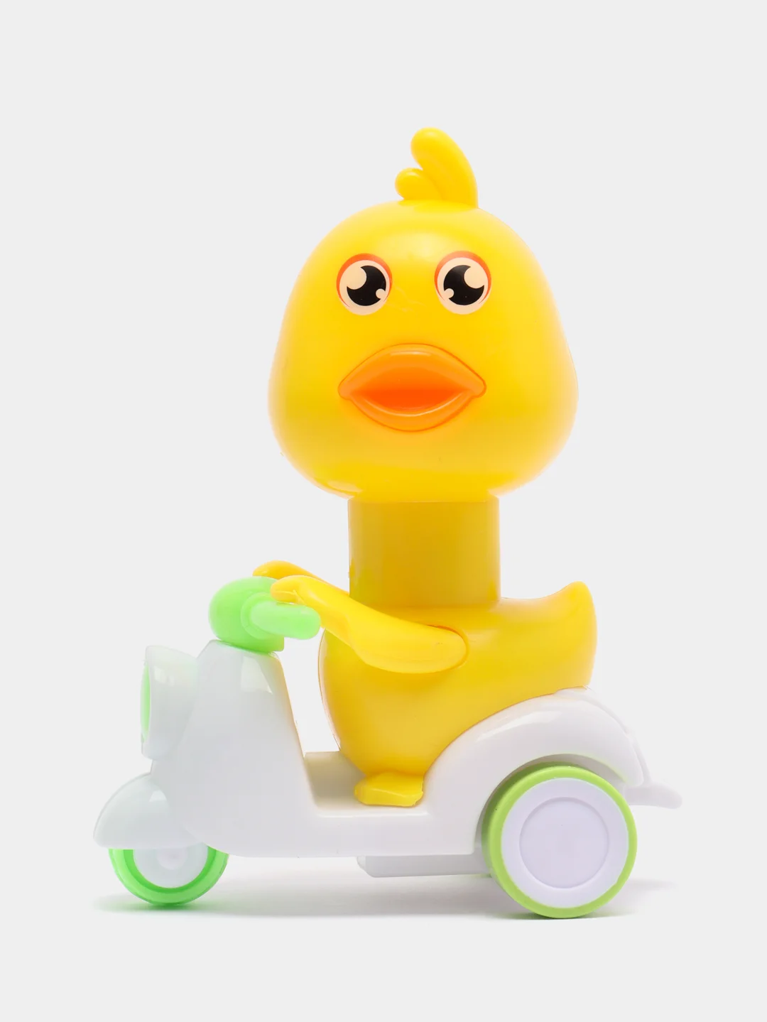 Зеленый инерционная игрушка машинка,заводная развивающая игрушка,утенок