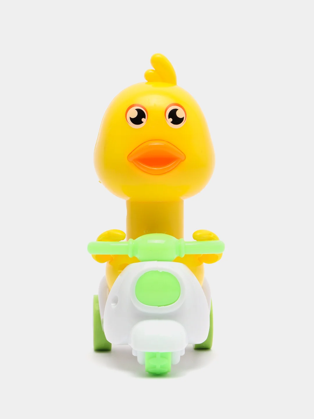 Зеленый инерционная игрушка машинка,заводная развивающая игрушка,утенок