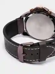 Коричневый мужские наручные часы Curren 8394 с хронографом в подарочной упаковке