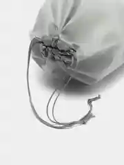 Серый мешок, сумка, чехол для хранения сменной обуви, вещей, для детей мальчиков девочек