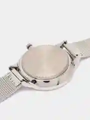 Серебряный женские наручные часы Mini Focus MF0045L с металлическим браслетом и камнями