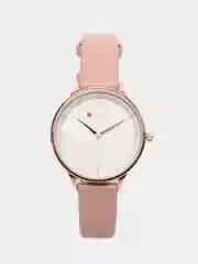 Розовый женские наручные часы Curren 9039 в подарочной упаковке