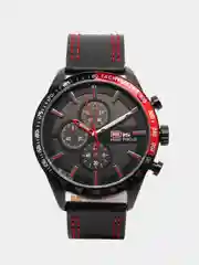 Красный мужские наручные часы Mini Focus MF0029G с хронографом, в подарочной упаковке