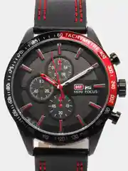 Красный мужские наручные часы Mini Focus MF0029G с хронографом, в подарочной упаковке