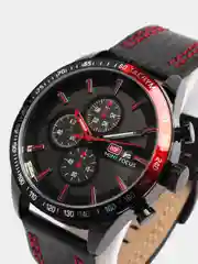 Красный мужские наручные часы Mini Focus MF0029G с хронографом, в подарочной упаковке
