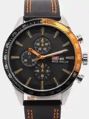 Оранжевый мужские наручные часы Mini Focus MF0029G с хронографом, в подарочной упаковке