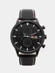 Черный мужские наручные часы Mini Focus MF0015G с хронографом, в подарочной упаковке