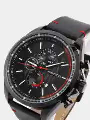 Черный мужские наручные часы Mini Focus MF0080G, с хронографом, в подарочной упаковке