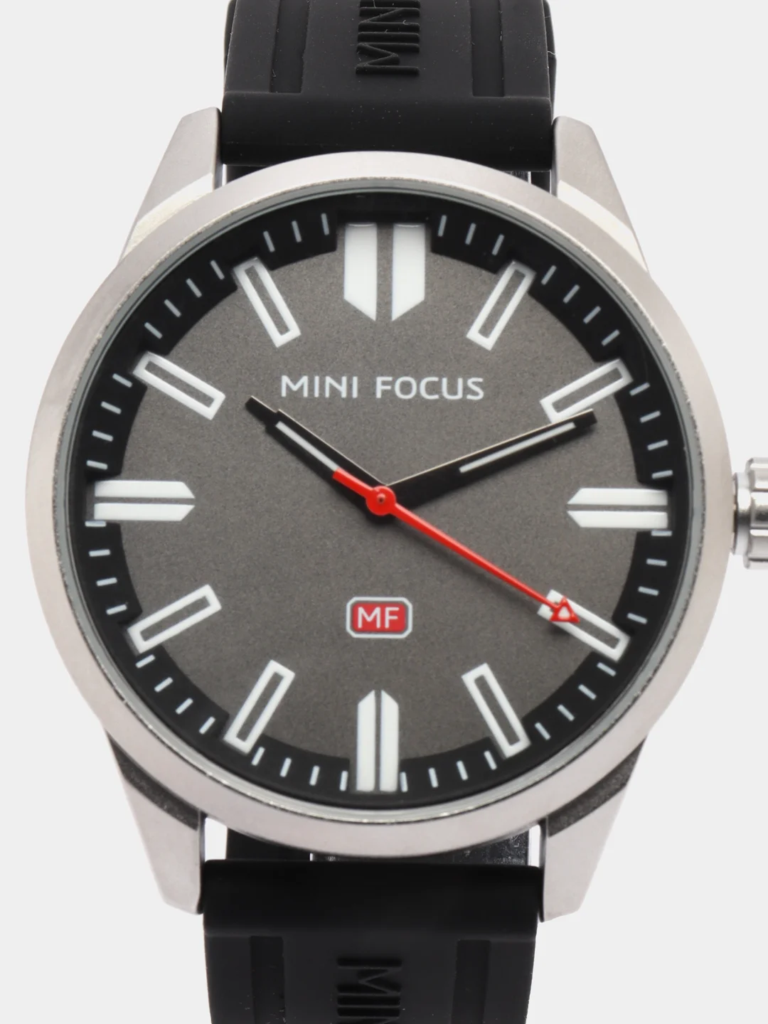 Черный мужские наручные часы Mini Focus MF0054G, в подарочной упаковке