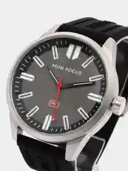 Черный мужские наручные часы Mini Focus MF0054G, в подарочной упаковке