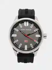 Черный мужские наручные часы Mini Focus MF0054G, в подарочной упаковке