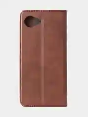 Коричневый чехол-книжка GQ для Realme C30 / Realme C30s / Realme Narzo 50i Prime из кожи