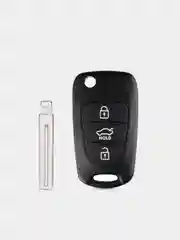 Ключ корпус ключа автомобильный Kia Rio, Sportage, Hyundai Solaris, Elantra