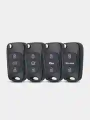 Ключ корпус ключа автомобильный Kia Rio, Sportage, Hyundai Solaris, Elantra