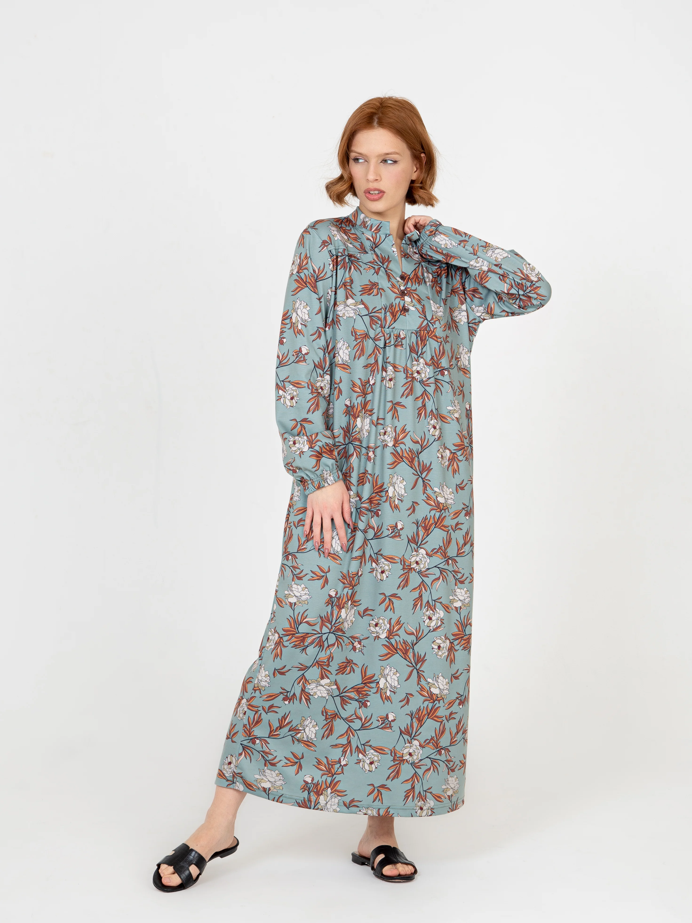 Платье женское, мусульманское, размеры с 48 по 56, LILIANS