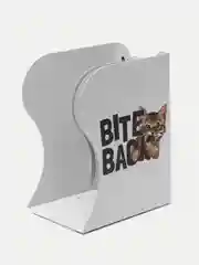 Подставка-держатель для книг, учебников, журналов Юнландия Bite Back, металлическая