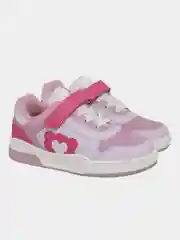 Сиреневый кеды со шнурками для девочки легкие спортивные INDIGO KIDS