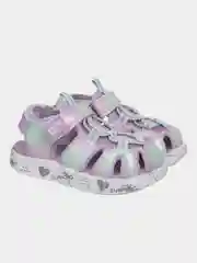 Сиреневый сандалии босоножки для мальчика пляжные INDIGO KIDS