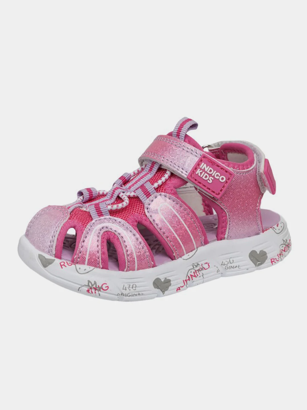 Фуксия сандалии босоножки для мальчика пляжные INDIGO KIDS