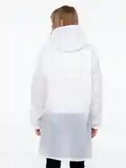 Белый дождевик мужской, женский, унисекс Rainman Zip, белый