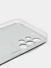Шоколадный чехол силиконовый на Samsung Galaxy A23 / Самсунг А23 прозрачный с рисунком, защита камеры