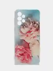 Конфетный чехол на Samsung Galaxy A33 5G / Галакси А33 5G прозрачный, с рисунком, защита камеры