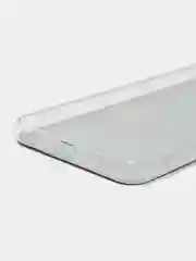 Красный чехол силиконовый на Samsung Galaxy A23 / Самсунг А23 прозрачный с рисунком, защита камеры