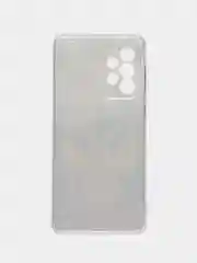 Синий чехол на Samsung Galaxy A33 5G / Галакси А33 5G прозрачный, с рисунком, защита камеры