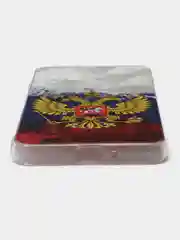 Синий чехол на Samsung Galaxy A33 5G / Галакси А33 5G прозрачный, с рисунком, защита камеры