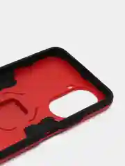 Красный чехол противоударный с кольцом на Huawei Nova 10 SE (Хуавей Нова 10 СЕ)