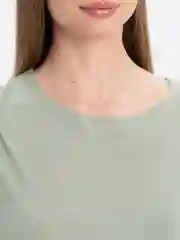 Мятный костюм летний: футболка, шорты