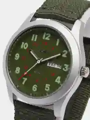Зеленый мужские наручные часы Skmei 9112 с календарем в подарочной упаковке