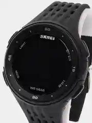 Черный мужские наручные часы Skmei 1219 в подарочной упаковке